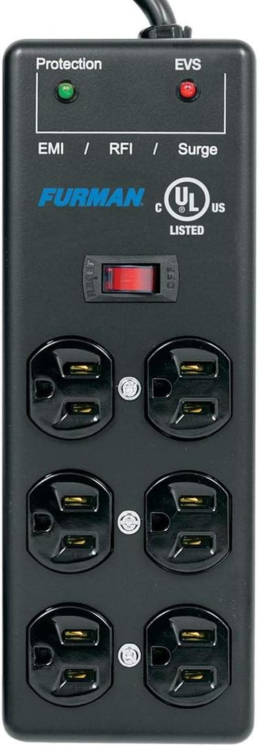 Furman SS-6B-PRO Extreme Voltage Protect Surge Strip