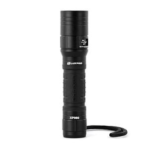 LUXPRO XP980 Pro Series Rechargeable Utility LED Flashlight - 760 Lumens - Bright Flashlight with 24.5-Hour Run time & Ergonomic Handle 2 Pack