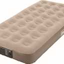 Coleman QuickBed Elite Extra-High Airbed with Built-In Pump Leak-Free Airbed with Soft Plush Top and Carry Bag, Twin