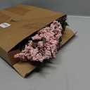 Zeyune 3 Pcs Spring Faux Berry Stem Pink Realistic Sedum Stem Spray Artificial Flowers Picks Branches Fake for Wedding Holiday Seasonal Farmhouse Mantel Harvest DIY Home Decorations(35 Inch)