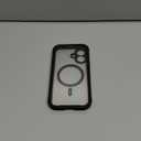 Miracase for iPhone 16 Case 6.1'', Full-Body Bumper Phone case with Built-in Full Glass Screen &Camera Control,No Gap,Compatible with MagSafe,Drop Proof 16 Cover,Black (Magnetic Classic Black)