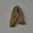 Car Steering Wheel Cover, Microfiber Leather Wheel Cover, Bright Strip Cute Steering Wheel Cover Universal 14.5-15 inch Car Accessory, Breathable, Anti-Slip, Warm in Winter and Cool in Summer (Beige)