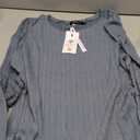 MEROKEETY Womens Spring Tops Long Sleeve Shirts 2025 Trendy Dressy Clothes Casual Blouse, Size XL
