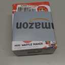 Disney Dash Mickey Mouse Santa Mini Waffle Maker - Electric Waffle Maker for Creative, Homemade Treats - Features Built-In Cord Wrap & Pre-Heating Indicator Light