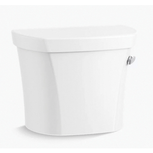 Kohler® Highline® K-44470-RA-0 Toilet Tank, Highline®, White, Gallons per Flush: 1.28 gpf, Vitreous China Mounting