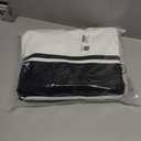 Herseas Women 2 Piece Outfits Sweat suit Lounge Set Color Block Crewneck Pullover with Jogger Airport Tracksuit Matching Pants Set Black Small 4 6 (S)