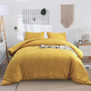 Pureant Mustard Comforter Set California King Dark Yellow Bedding Comforter Sets Solid Yellow Cal King Comforter for Women Girls Soft Plain Turmetric Comforter Sets Solid Ginger Blanket