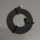 PowerBear 4K HDMI Cable 10 ft | High Speed Hdmi Cables, Braided Nylon & Gold Connectors, 4K @ 60Hz, Ultra HD, 2K, 1080P, ARC & CL3 Rated | for Laptop, Monitor, PS5, PS4, Xbox One, Fire TV, & More