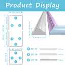 Panels Peel and Stick Premade Wainscoting Accent Wall Panels for Interior Wall Decor Easy DIY Build and Batten Chair Rail & Picture Frame Door Decor