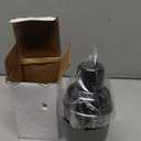 Nitial 6 Pcs Bar Cocktail Shaker Professional Stainless Steel Martini Drink Mixer Built-in Strainer for Bartending No Leaks Shaker for Bar Party Drink Mixer(Black,11.8 oz)