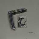 4 Pack - L 6" x H 6" x W1.5, 5mm Thick Black L Shelf Bracket, Iron Shelf Brackets, Metal Shelf Brackets, Floating Shelf, Shelf Supports with Screws