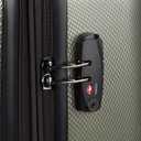 SwissGear 7272 Energie Expandable Hardside Luggage with Spinner Wheels and TSA Lock, Gunmetal, 2-Piece Set (19/27)