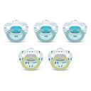NUK Orthodontic Pacifiers, 6-18 Months, 5-Pack