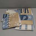 Winter Snowman Hot Cocoa Decorative Throw Pillow Covers 16 x 16 Set of 4, Let It Snow Hello Cold Day Snowflake Porch Outdoor Home Decor, Christmas Shake Your Flake Rustic Couch Cushion Case (Gray Blue Winter)