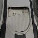 ONCE FOR ALL Safe Mandoline Slicer 5 in 1 Vegetable Chopper Food Potato Cutter, Strips Julienne Dicer Adjustable Thickness 0.1-8 mm Kitchen Chopping Artifact Fast Meal Prep (Gray)