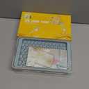 WIBIMEN Mini Ice Cube Trays, 0.55 Tiny Pebble Ice for Iced Coffee & Cocktails, Fast Chill, Easy Twist Release, Stackable with Lid & Storage Bin (2 Pack, Blue)