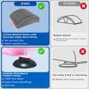 Hat Press, Hat Press Heat Machine for Caps, Hat Heat Press with 2 Platens and HTV Iron On for Vinyl, Sublimation, Heat Transfer (Pink)
