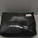 Flying Banner Car Seat Covers Full Set Universal fit Most Car,Truck,SUV and Van Comfortable Airbag Compatible Jacquard & Polyester (Full Set - Low Back, Black)