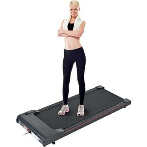 Walking Pad, Under Desk Treadmills for Home, 300 Lbs Capacity, 3 in 1 Portable Under Desk Treadmill for Home and Office with Remote Control, LED Display