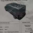 MELIPRON Cargo Van Roof Ladder Rack with 36" Rear Roller (NOT Affect Brake Light) Fit for Ford Transit 150 250 350, Low/Mid/High Roof, 800Lbs Capacity Steel Ladder Rack for Van, NoDrill Required