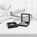 Framendino, 20 Pack Black 3D Floating Frame Display Case Challenge Coin 2.8x2.8x0.8 Holder Stands Jewelry Storage Box for AA Medallion Shells Gems