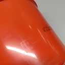 Winco Heavy-Duty Plastic Bucket/Utility Pail with Pour Spout, 10 Quarts, Red