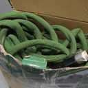 Garden Hose 75ft, Pliable lightweight Water Hose with Triple Layer 3/4" Fittings Ergonomic Grip Indoor & Outdoor Use Gift for Lawn Backyard Collapsible & Car Wash Watering Plants Green