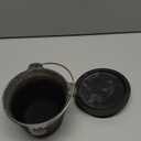 Stansport 1 QT Pre-Seasoned Cast Iron Dutch Oven Flat Bottom