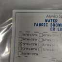 ALYVIA SPRING Waterproof Fabric Shower Curtain Liner - Soft & Light-Weight Cloth Shower Liner with Magnets, Hotel Quality & Machine Washable - Standard Size 72x72, Gray (Grey)