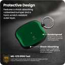 iFace First Class Case [Compatible with AirPods Pro]  Cute Shockproof Hybrid Dual Layer [Hard Cover + Bumper] Keychain Protective Case [Drop Tested]  Green