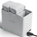 Triple Battery Charger for DJI Mini 5 Pro/ 4 Pro/ 3 Pro/Mini 3, Portable Two-Way Charging Hub Equipped with a USB-A Output Port, Charging Power Up to 36W, Charge Three Batteries in Sequence