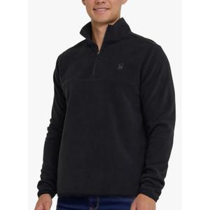 Spyder Fleece Quarter Zip Pullover Men – Polar Fleece Lightweight Athletic Sweater, Warm 1/4 Zipper Jacket, Mock Neck, Large