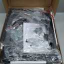 Furnulem Night Stand with Charging Station, USB Ports and Outlets, 28.3 Inch Tall Bedside Table with Wood Shelf, 3 Fabric Drawers Side Table for Bedroom, 3 Ways to Use, Rustic Brown