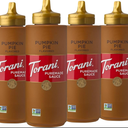 Torani Puremade Sauce, Pumpkin Pie, 16.5 Ounces (Pack of 4), BBD 05/15/2026