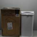 Ubbi Adult Diaper Pail, Steel Odor Locking, No Special Bag Required, Awards-Winning, Modern Design, White