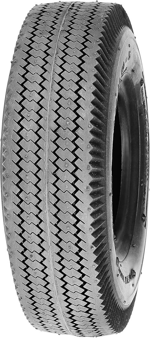 Deli Tire S-389, Sawtooth, 4-Ply, Tubeless, Lawn and Garden Tire (4.10/3.50-4)