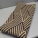 Door Mat Indoor Outside Entrance 24"x35", Low-Profile Non Slip Outdoor Inside Doormat Entryway Mat, Dirt Resistant Absorbent Front Porch Welcome Entry Mats, Washable Easy Clean, Brown