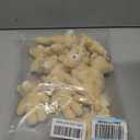 12 Pack Brown Mini Teddy Bears 4.7 inch Tiny Soft Stuffed Teddy Bear Small Plush Bears Bulk for Birthday Party Decor Favors Bag Keychain