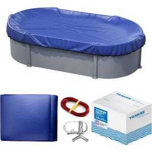Yankee Pool Cover for Oval Pool 16 x 25-ft for Above Ground Pools