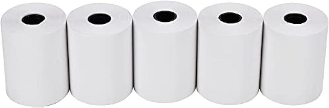 MFLABEL 2 1/4" x 50' Thermal Receipt Papers, 10 Rolls per Carton, 48g Weight, Biodegradable, Coated, POS Cash Register Paper