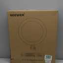 NEEWER Ring Light 18inch Kit: 55W 5600K Professional LED with Stand and Phone Holder, Soft Tube & Bag for Tattoo Lash Extension Barber Makeup Artist Studio Video Photography Lighting, RL-18