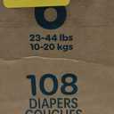 Pampers Swaddlers Diapers, Size 6 (23-44 lbs), 108 Count, Absorbent, Keeps Baby Dry and Comfortable, Skin Safe Disposable Baby Diaper