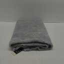 PAVILIA Sherpa Throw Blanket for Couch Sofa, Light Grey Fluffy Warm Plush Blanket for Bed, Cozy Super Soft Lightweight Throw, Fuzzy Decorative Blanket, All Season Home, 50x60