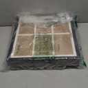 4x6 Picture Frame Collage Set of 6, Display 6 4x6 Picture Collage or 13x13 Photo Only Without Mat, Light Weight and High Transparent Frame for Wall - 6 Pack/Black/6-Openings