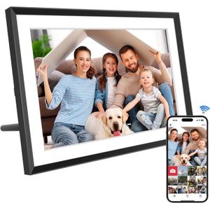 10 inch Digital Picture Frame- 1280x800 HD IPS Touch Screen Digital Photo Frame 32GB Storage, Auto-Rotate, Wall Mount - Instant Sharing & Smart Slideshow via App - Gift for Mom/Dad/Weddings/Birthday