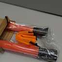 2 Pack Traffic Wand, 21 Inch Red Traffic Control Wand with 3 Flashing Modes, LED Traffic Safety Baton with Side Clip for Traffic Control, Fire Rescue, Air Marshaling