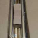 Gold Wrap Around Curtain Rod, Long Heavy Duty Blackout Curtain Rods for Windows 66 to 120 Inch, 1 Inch Adjustable Room Darkening Window Treatment Rods for Bedroom, Living Room, Sliding Door