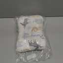 Soft Hypoallergenic Baby Head & Neck Support Organic Cotton Cover Machine Washable (Animal World)