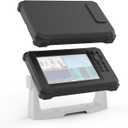 Holicfun Silicone Protective Cover for Lowrance Eagle 7 Fish Finder, Black