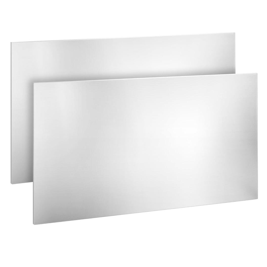48 x 24 Inch 304 Stainless Steel Sheet, 2 Pcs 20GA Flat Sheet Metal Panel